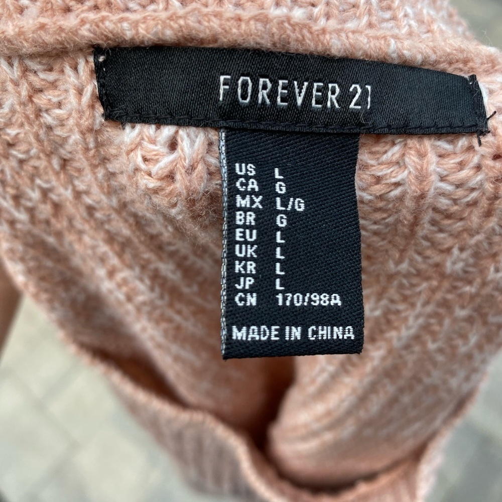 Dusty pink crop sweater - Picture 4 of 5